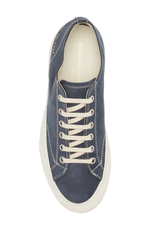Common Projects Tournament Low Top Sneaker In Navy