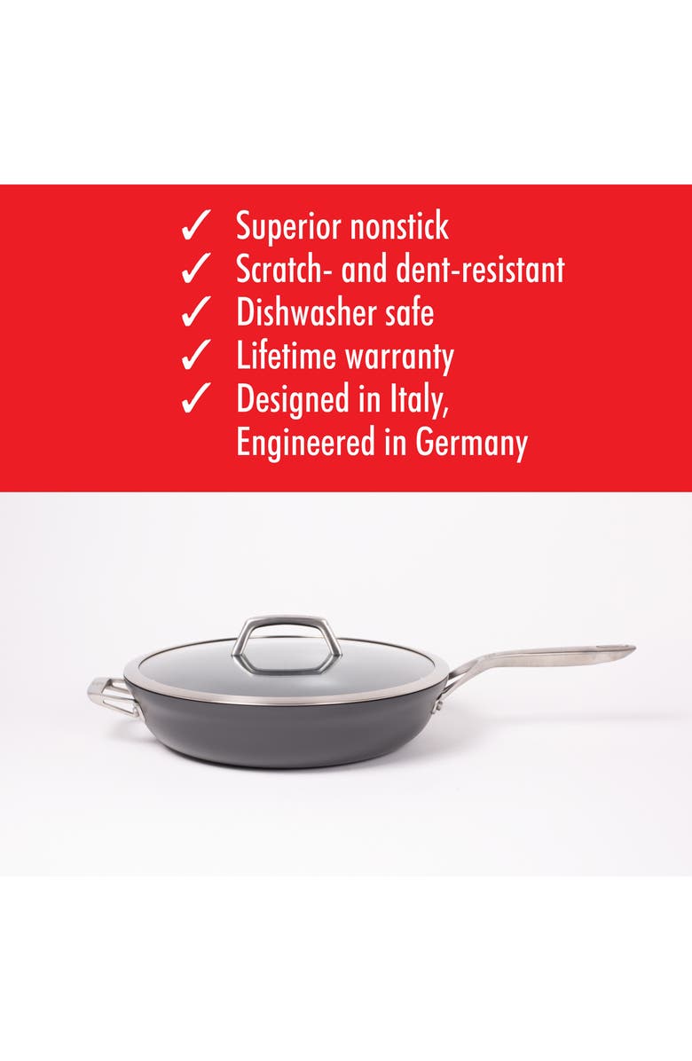 ZWILLING Motion Hard Anodized Nonstick 13-Inch Deep Fryer, Alternate, color, Matte Black