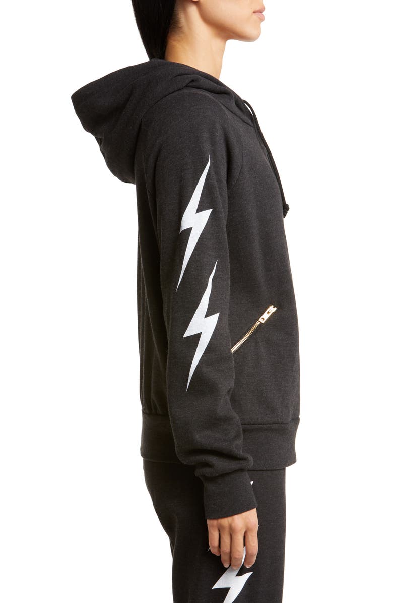 Aviator Nation Bolt 4 Zip Hoodie, Alternate, color,