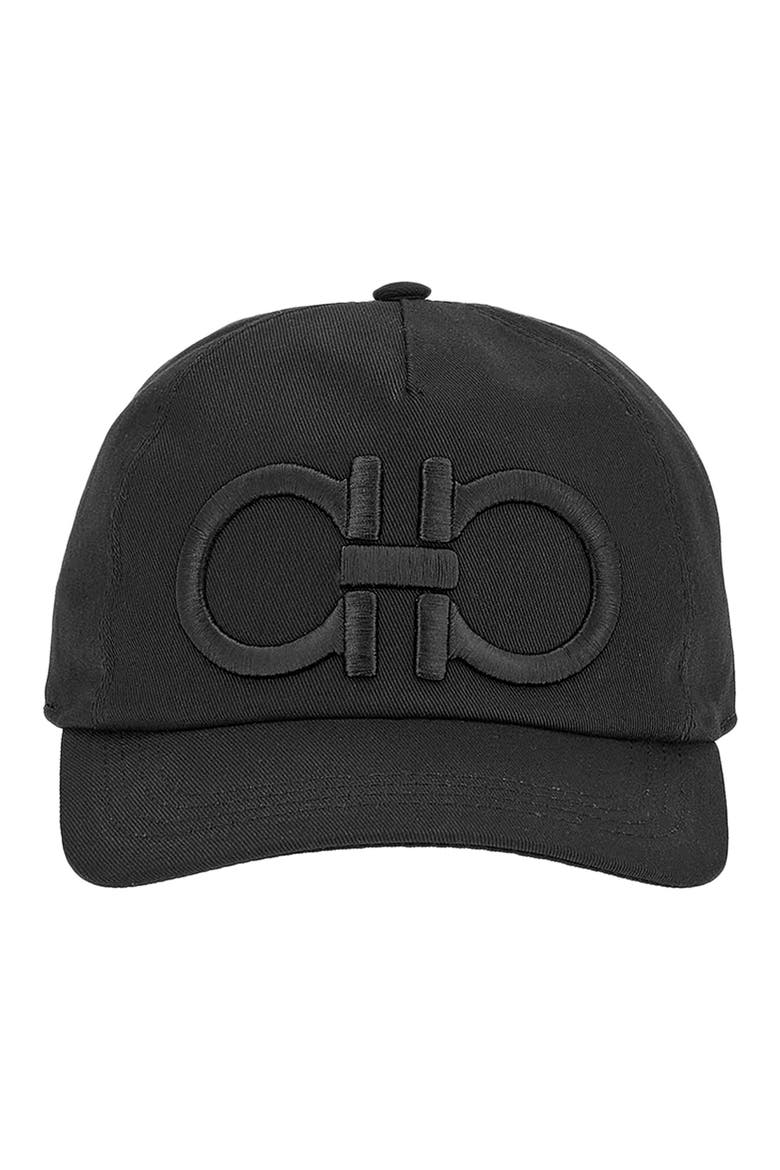 Double Gancio Baseball Cap, Alternate, color, NERO/ NERO