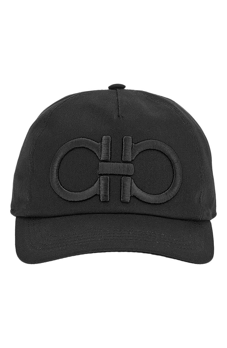 FERRAGAMO Double Gancio Baseball Cap, Alternate, color,