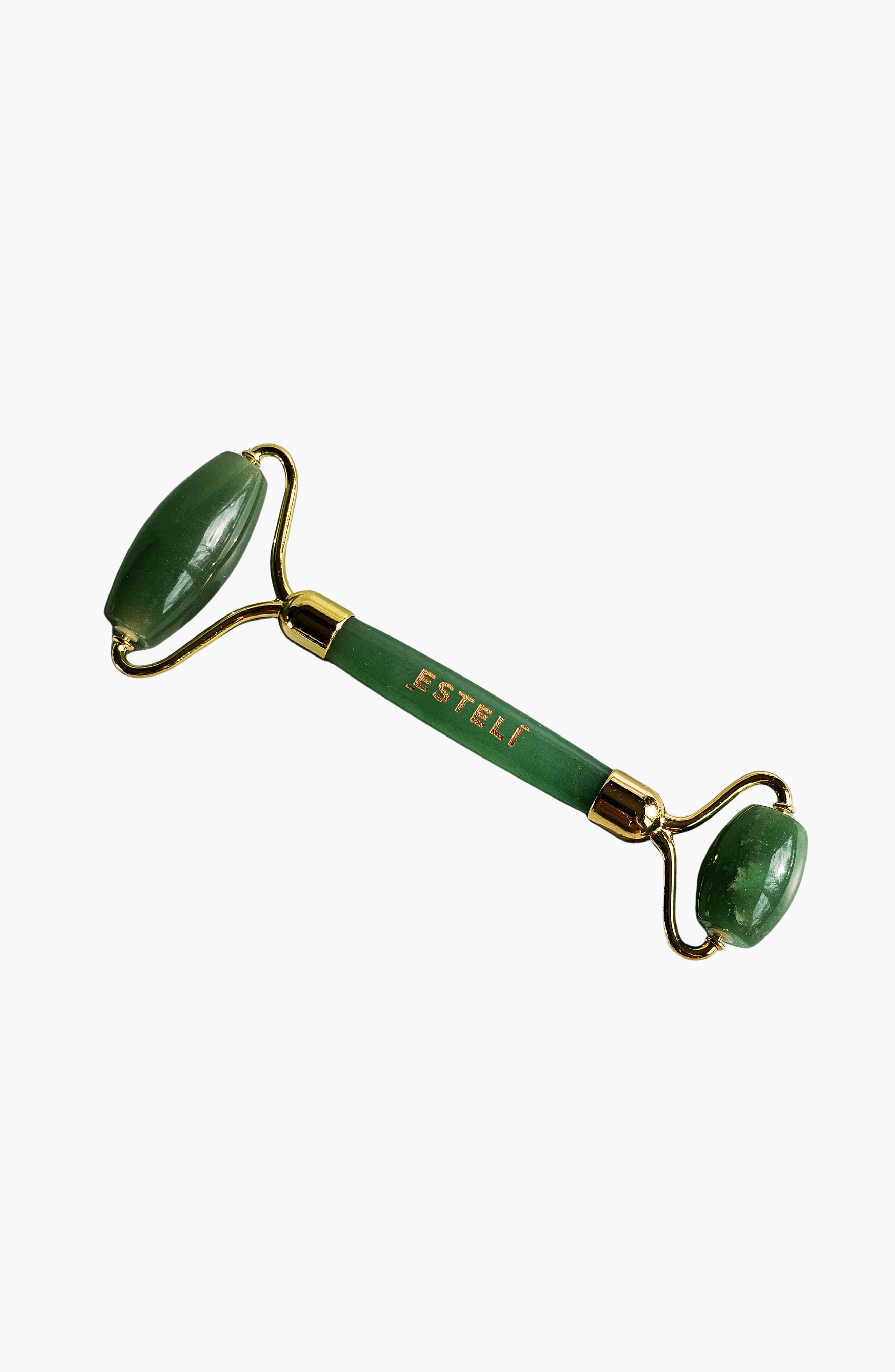 Esteli Aventurine Facial Roller in Dark Green 