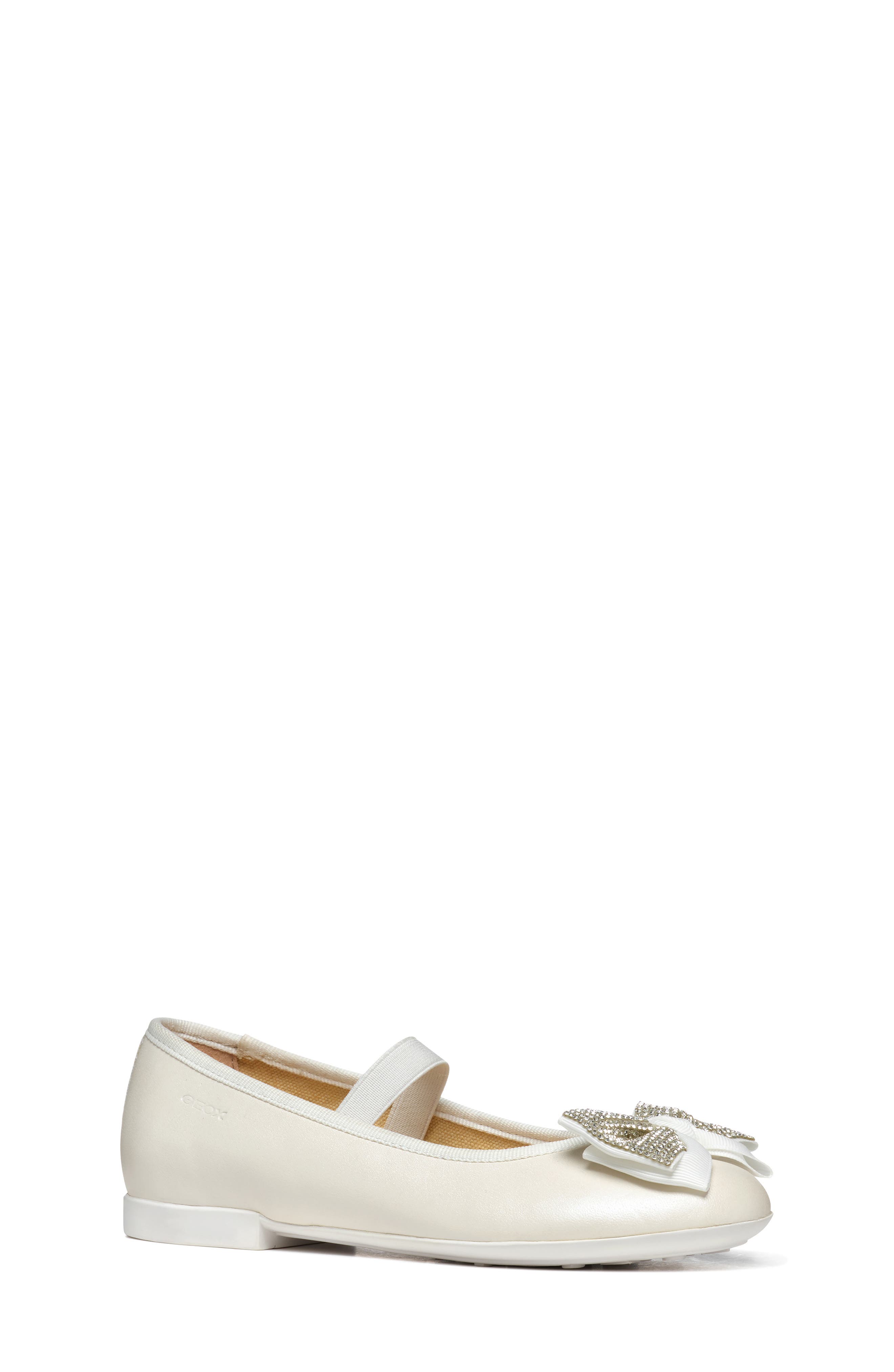 Geox Kids' Plie Ballet Flat, Main, color, 