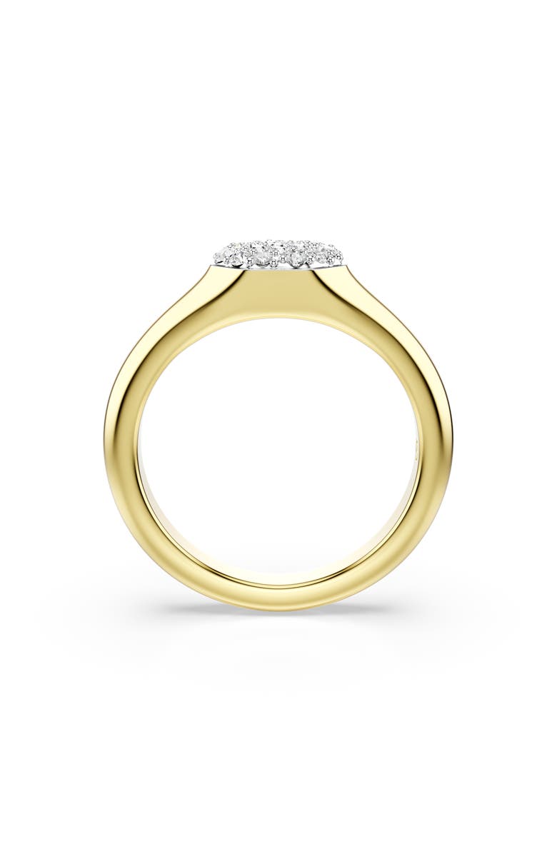 Swarovski Dextera Midi Ring, Alternate, color, Gold