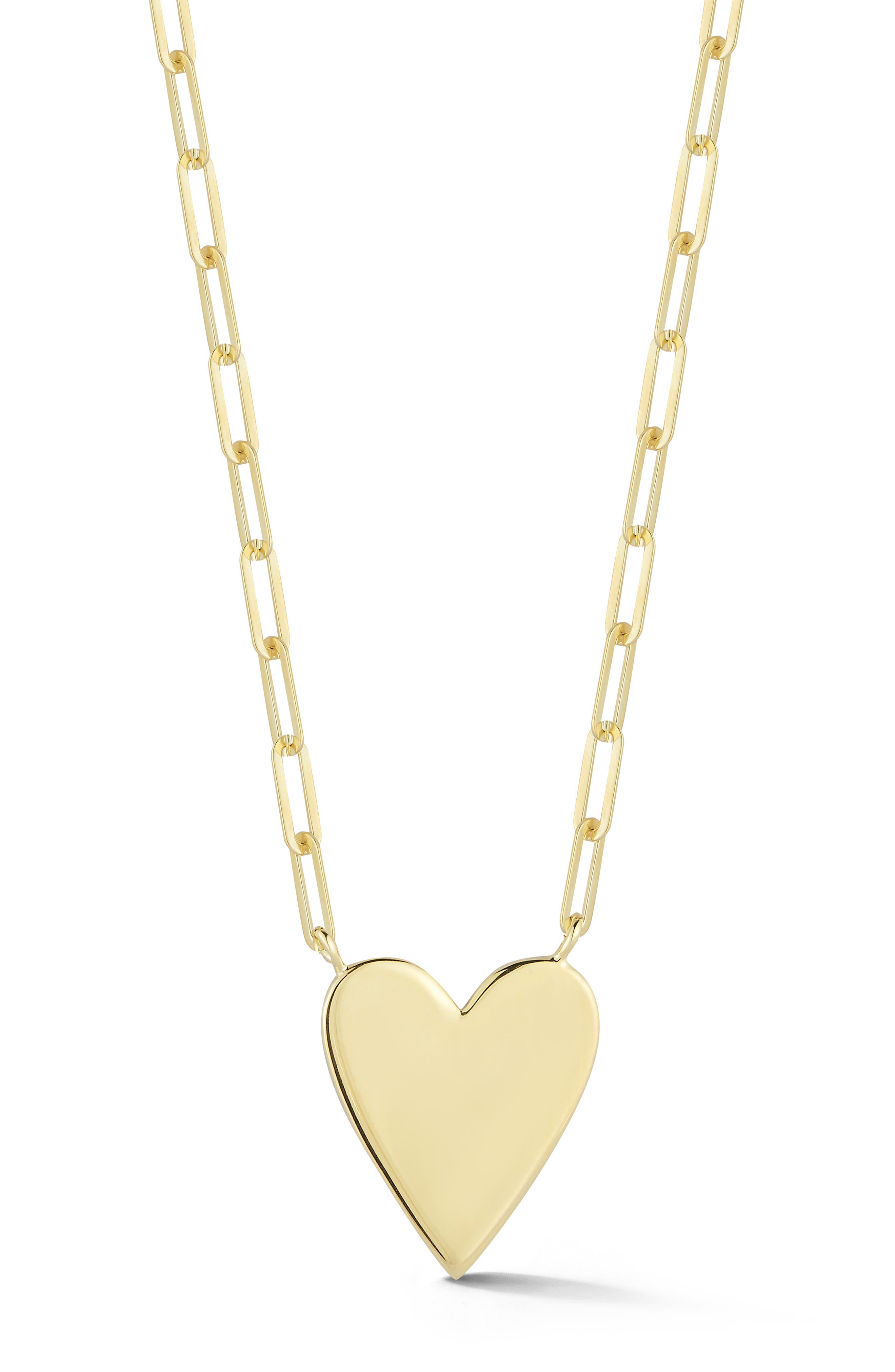 CHLOE AND MADISON Heart Pendant Necklace