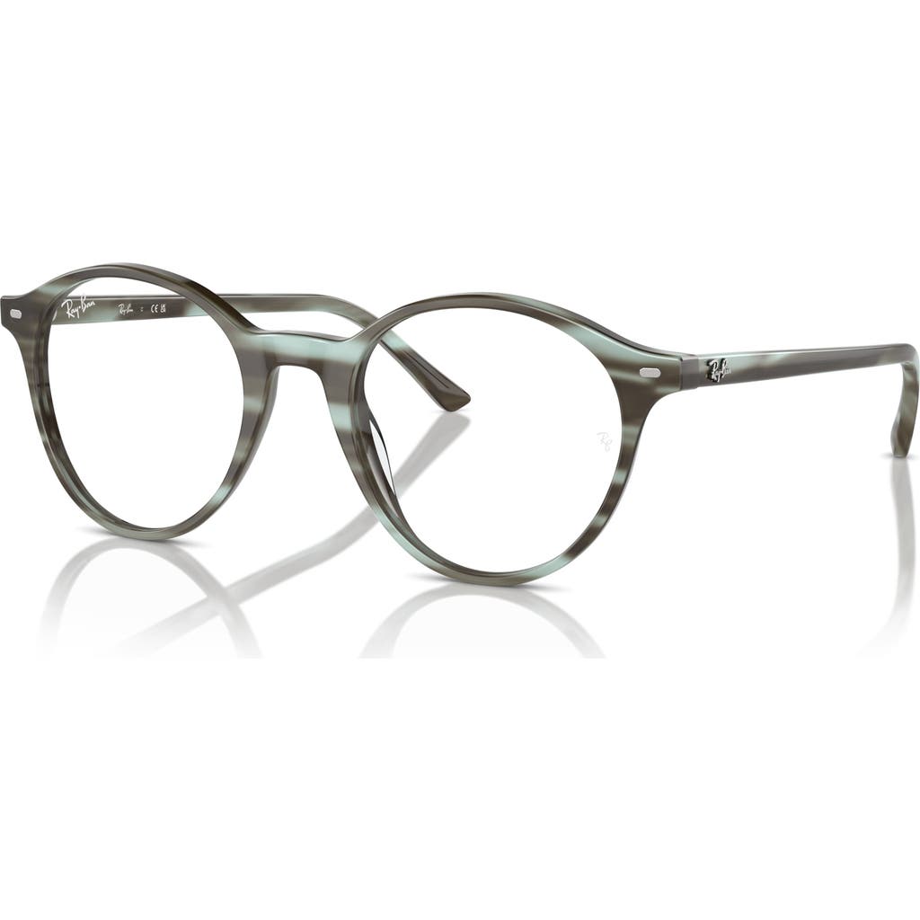 Ray Ban Ray-ban 51mm Phantos Optical Glasses In Green