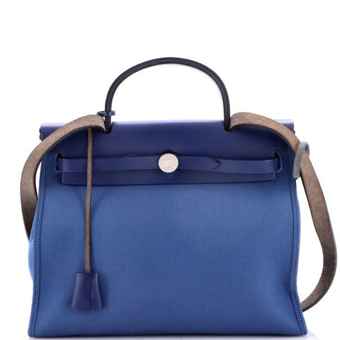 Herbag Zip Leather and Toile 31