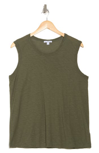 JAMES PERSE JAMES PERSE SLUB COTTON MUSCLE TANK