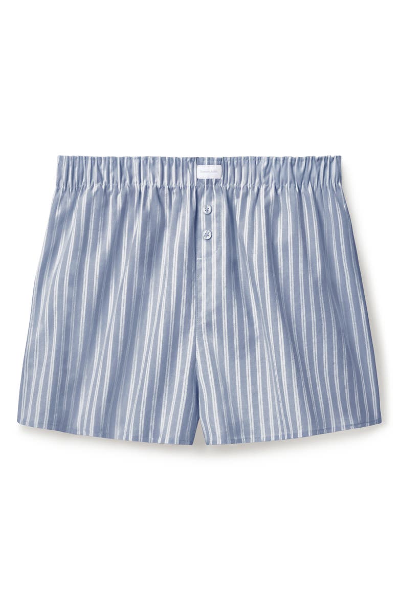 Tommy John Woven Lounge Boxer Shorts, Alternate, color, Blue