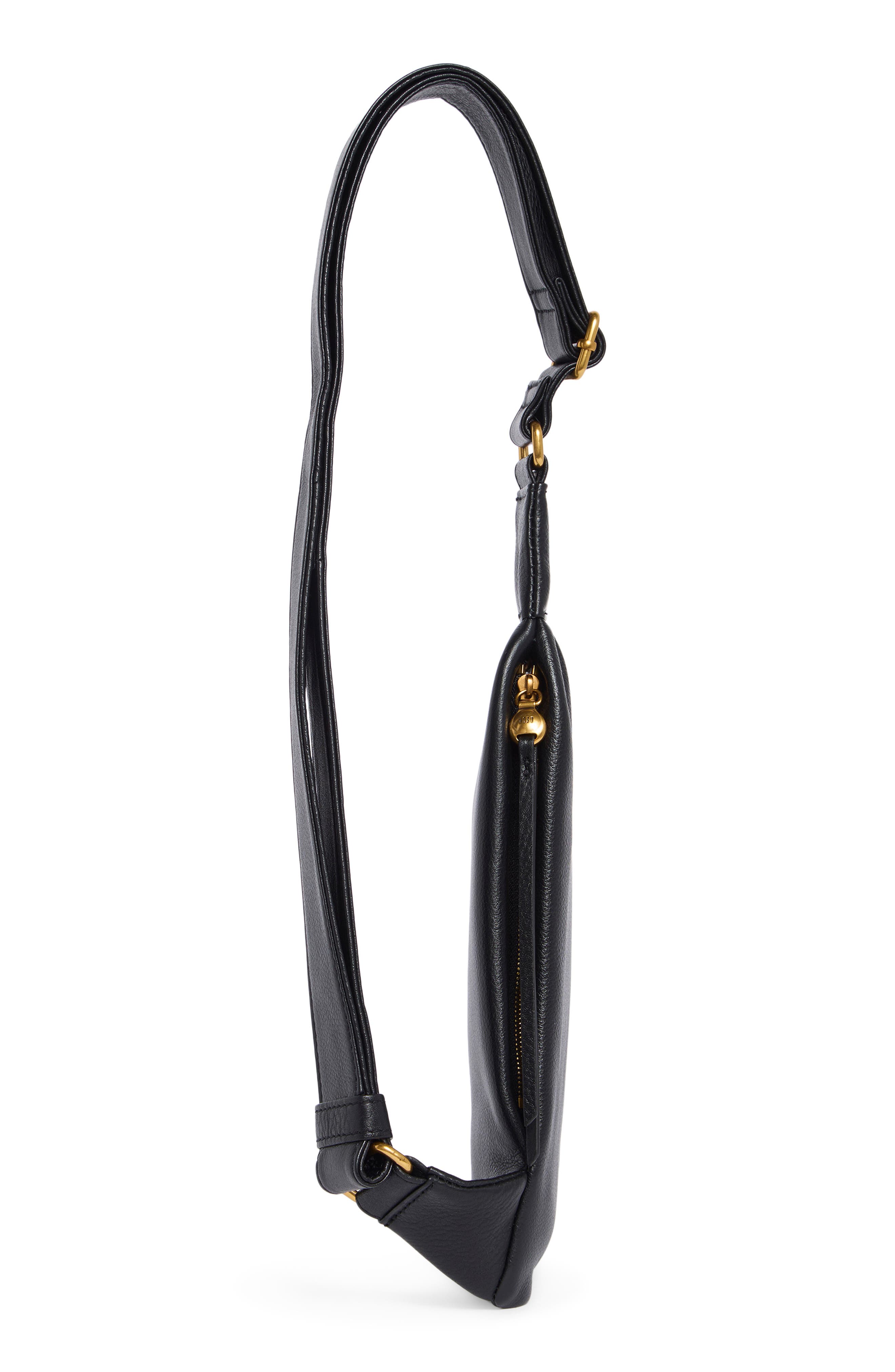 HOBO Bodhi Sling Crossbody Bag, Alternate, color, Black