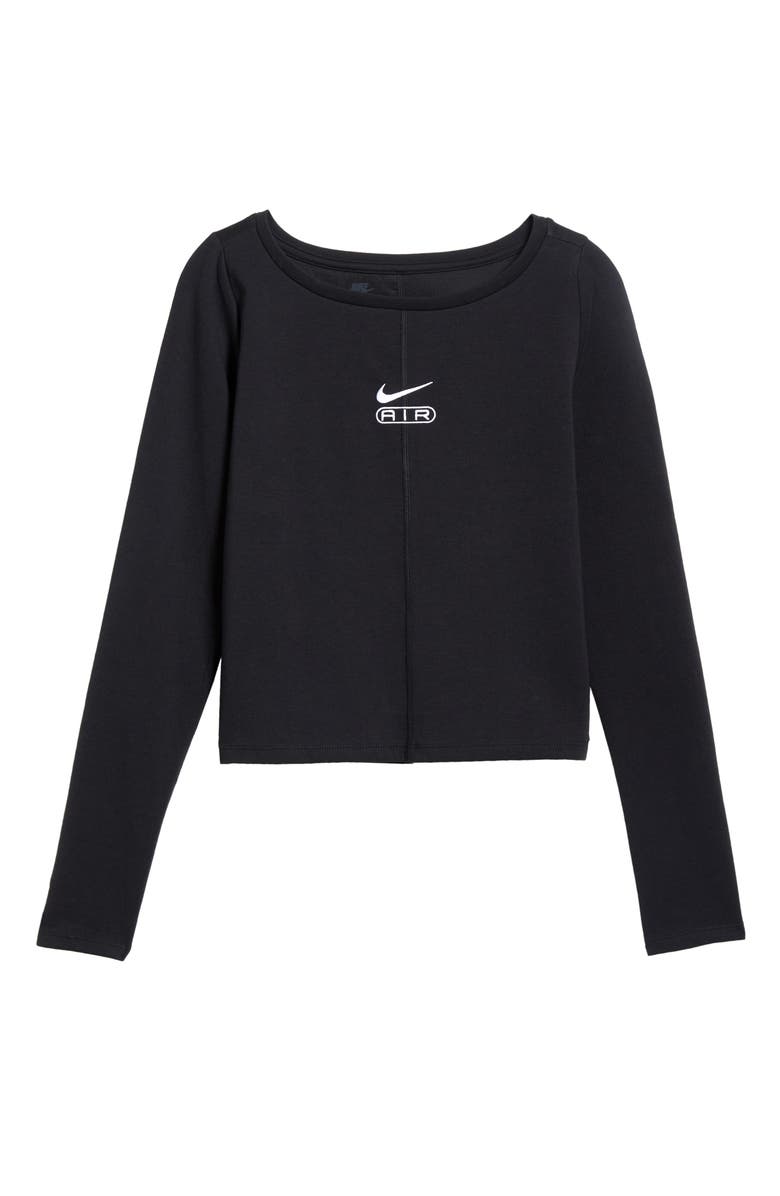 Nike Air Crop Long Sleeve T-Shirt, Alternate, color,