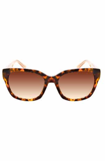 Oscar de la Renta 53mm Modern Square Sunglasses