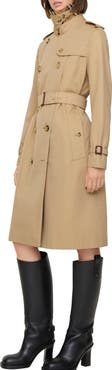 Burberry Long Kensington Heritage Trench Coat