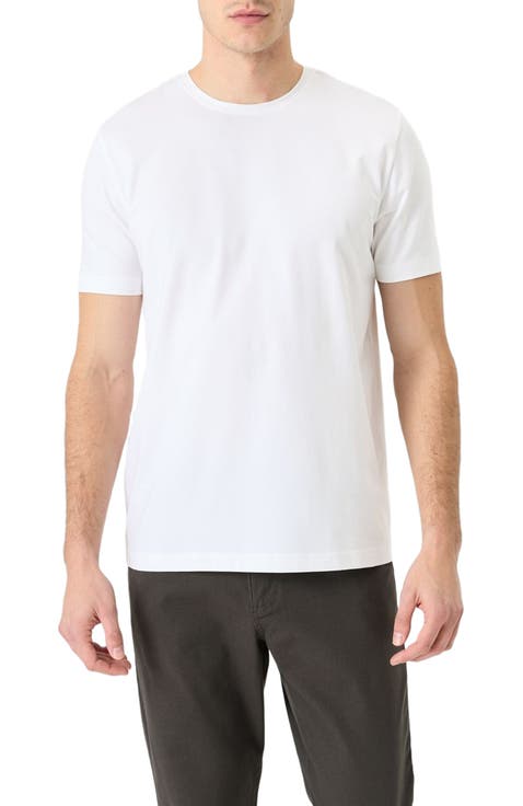 Luxe Essential Classic Fit Crewneck Tee Made With Organic Cotton