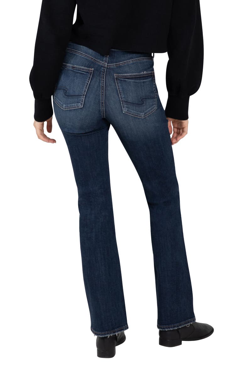Avery High Waist Bootcut Jeans, Alternate, color, INDIGO