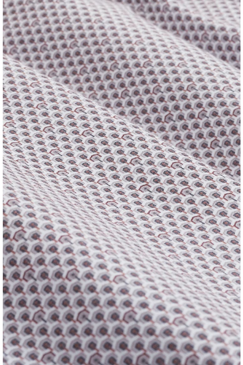 James OoohCotton® Print Button-Up Shirt, Alternate, color, SIENNA