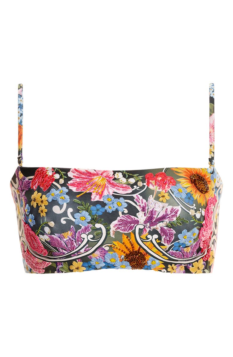 Agua Bendita Georgina Dreaming Bikini Top, Alternate, color, 