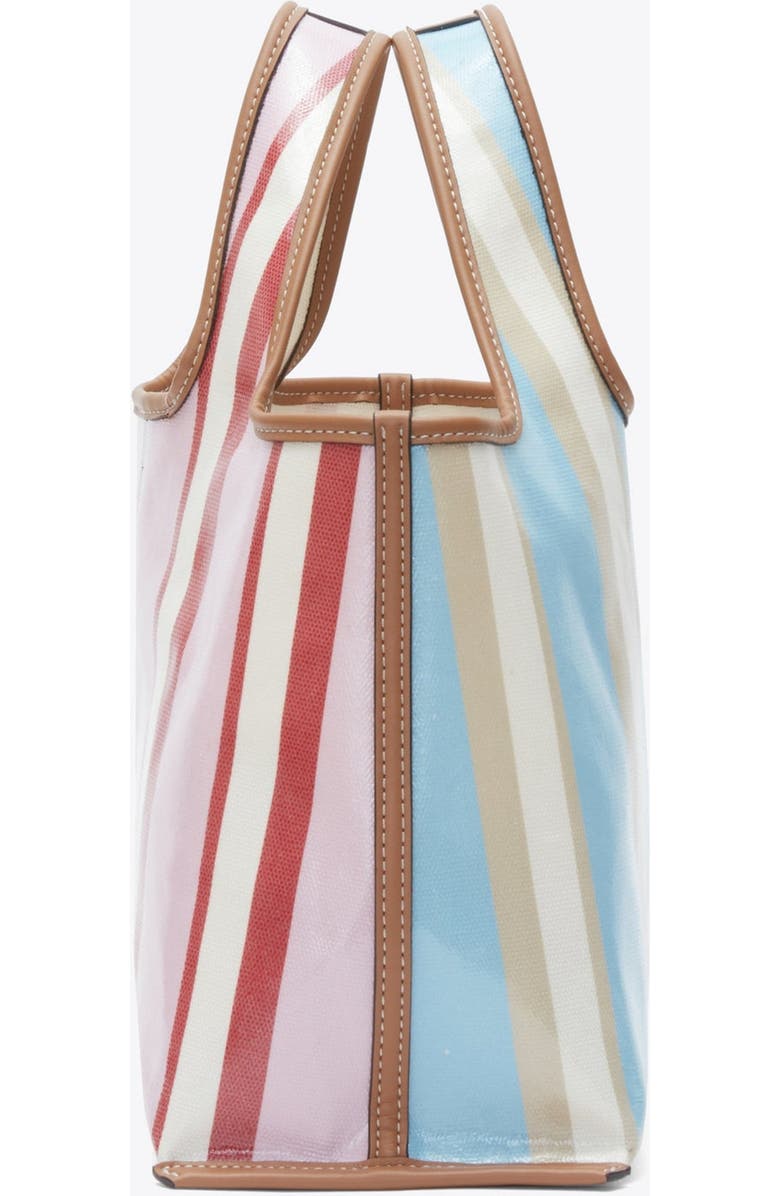 3.1 Phillip Lim Dual Stripe Mini Market Tote, Alternate, color, Blue-Pink Multi
