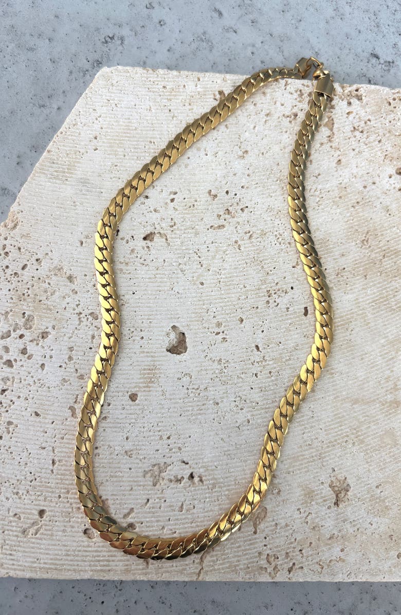 Adornia Chunky Chain Necklace, Alternate, color,