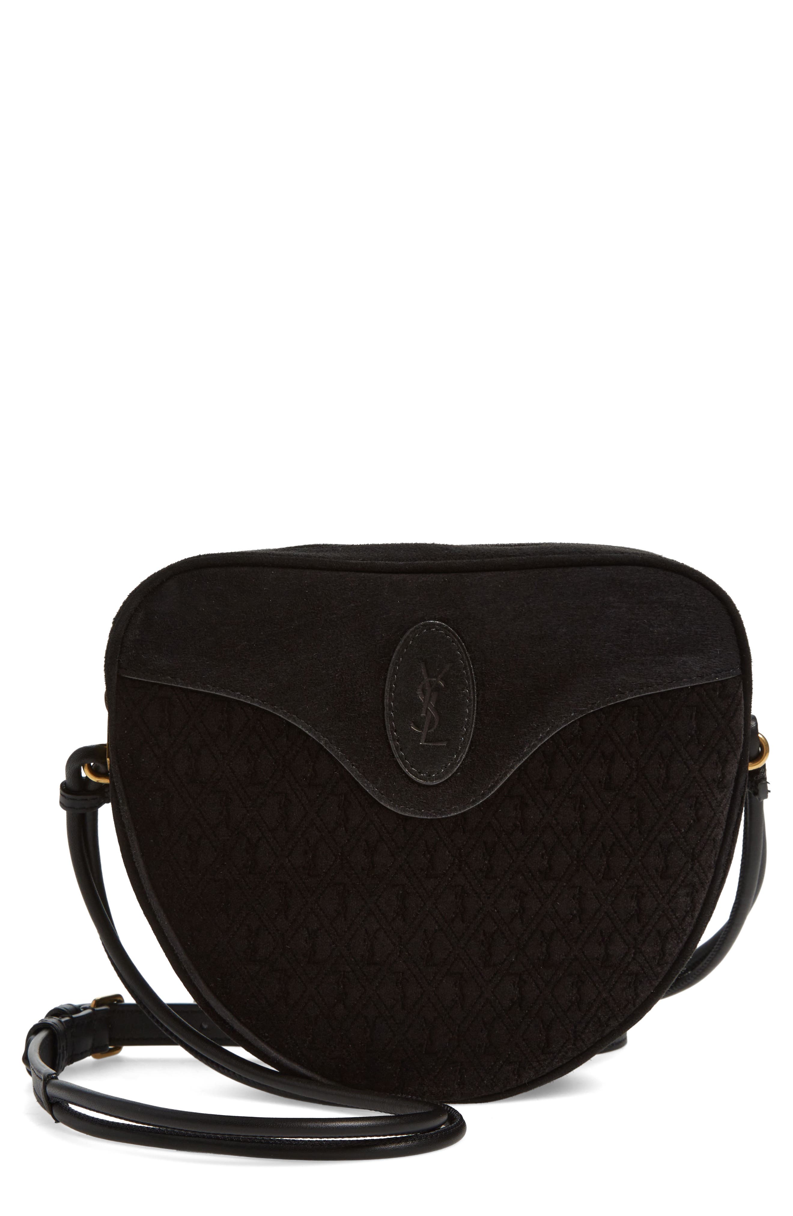 Saint Laurent Coeur Crossbody Bag, Main, color, 