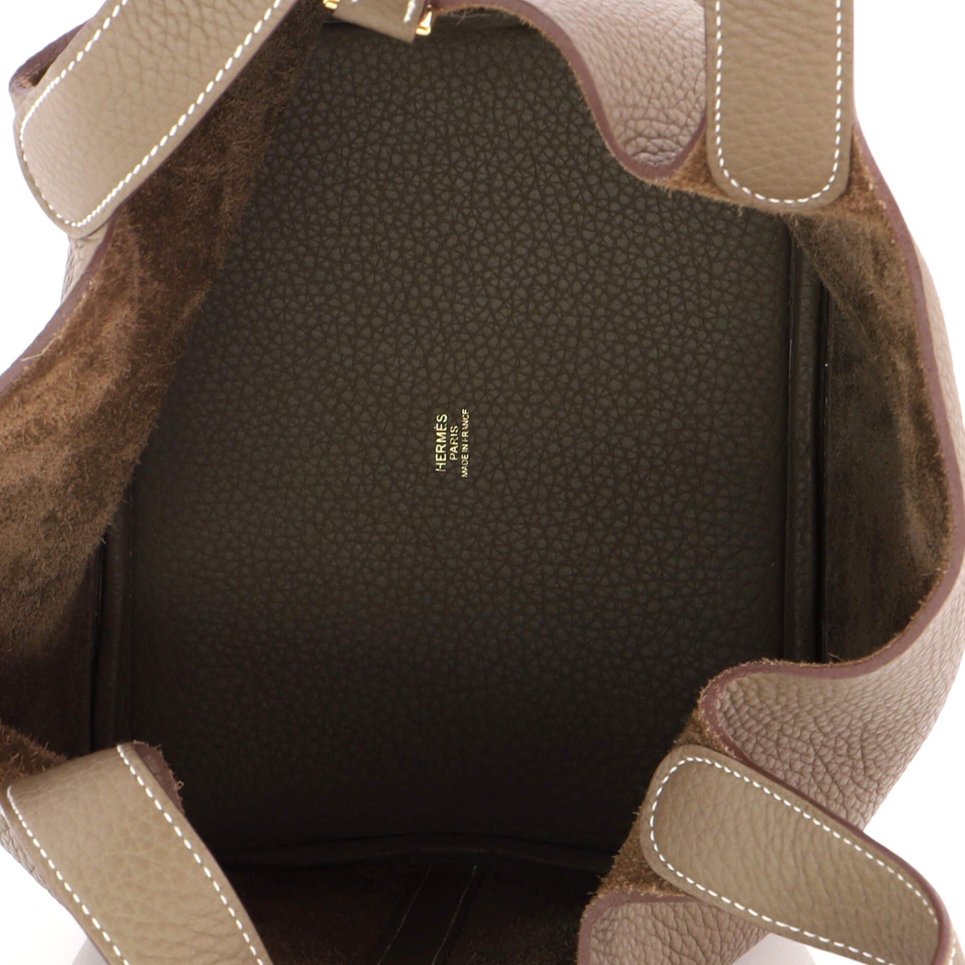 Picotin Lock Bag Clemence MM, Alternate, color, Grey