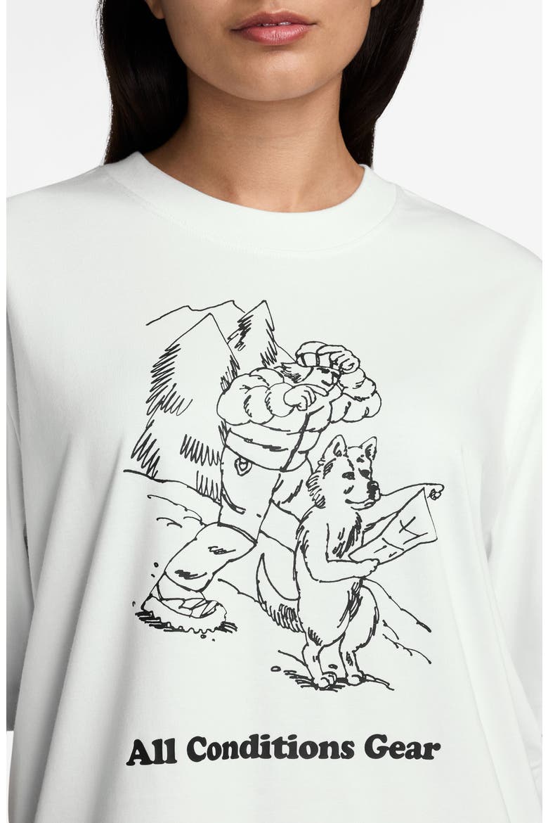 Dri-Fit ACG Oversize Graphic T-Shirt, Alternate, color, SUMMIT WHITE