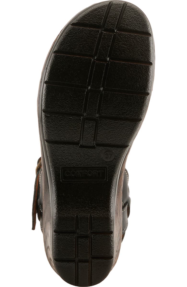 Spring Step Amareza Ankle Strap Sandal, Alternate, color, Black