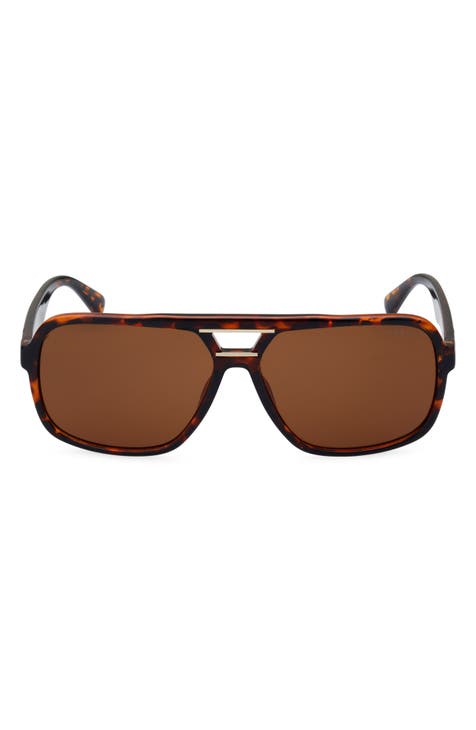 61mm Pilot Sunglasses