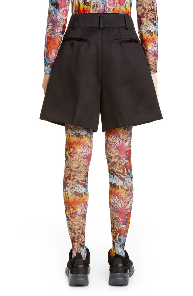 Comme des Garçons Cotton Sateen Shorts, Alternate, color,