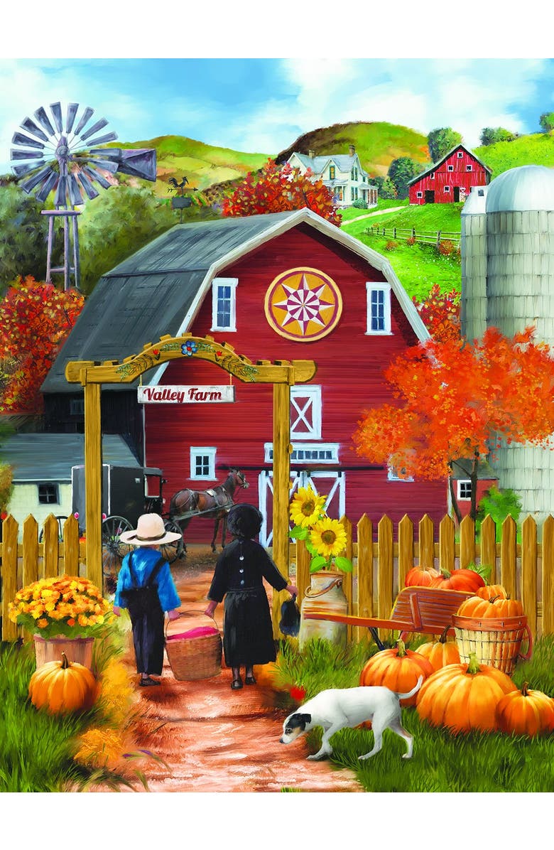 Sunsout Valley Farm 500 piece Jigsaw Puzzle for Adults, Alternate, color, Multicolor