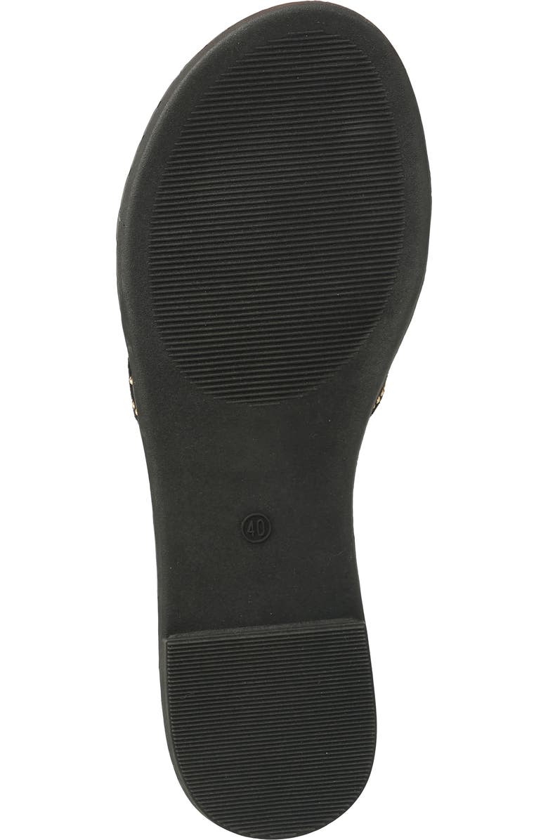 NEW YORK AND COMPANY Zora Flat Sandal, Alternate, color, Black