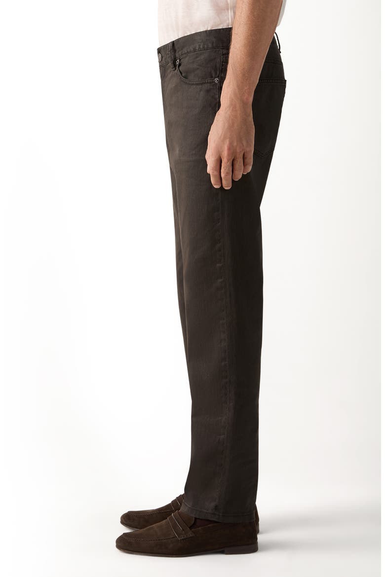 Slim Fit Jeans, Alternate, color, DARK BROWN