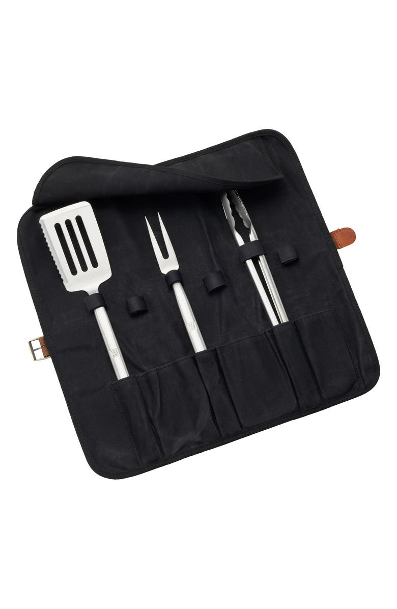 ZWILLING Barbecue 4-Piece Grill Set, Alternate, color, Black/ Silver