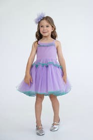 Mini Celebrities Aster Strappy Tulle Dress