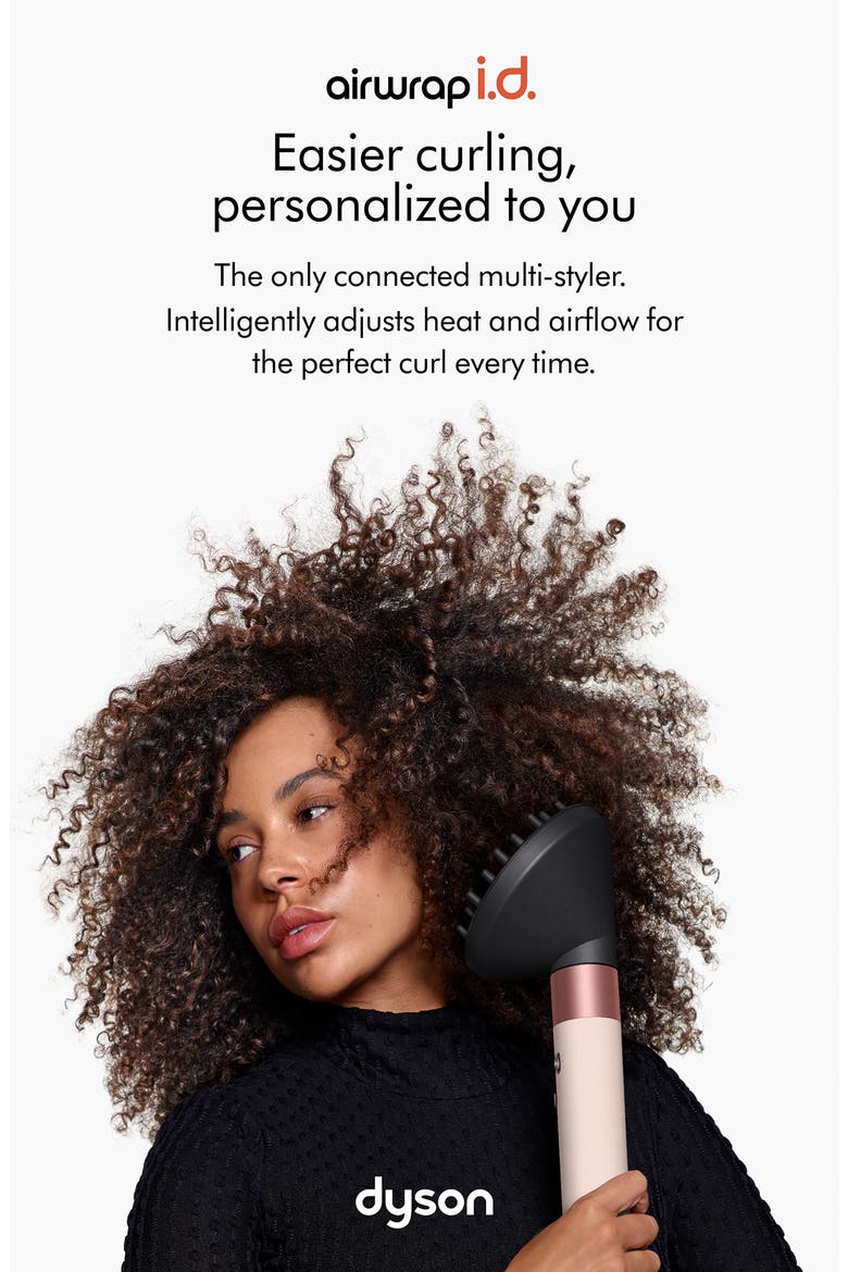 Airwrap i.d.™ Multi-styler and Dryer Curly+ Coily Hair, Alternate, color, CERAMIC PINK