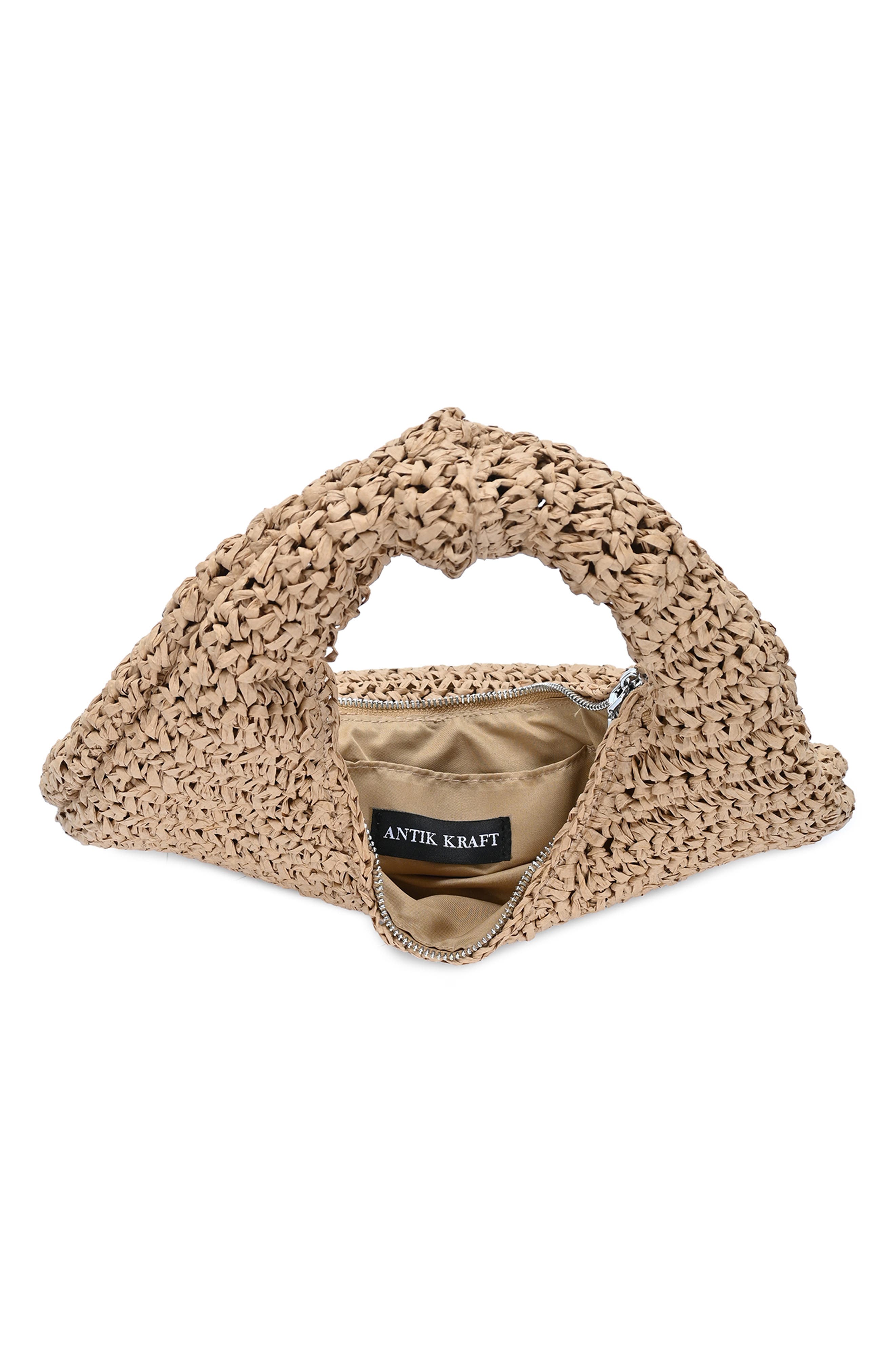 Straw Hobo, Alternate, color, CAMEL
