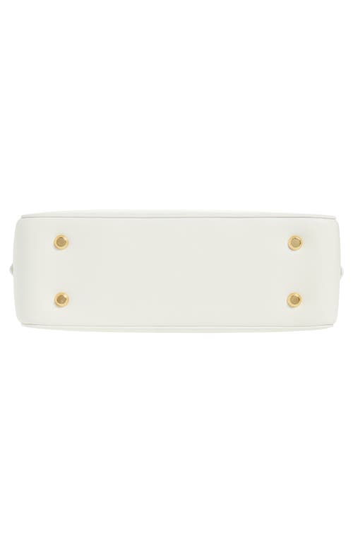 Shop Veronica Beard Boxy Leather Shoulder Bag