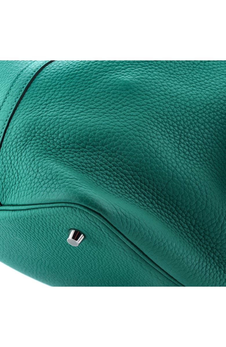 Pre-Owned Hermes Picotin Lock Bag Clemence MM, Alternate, color, Vert Verone