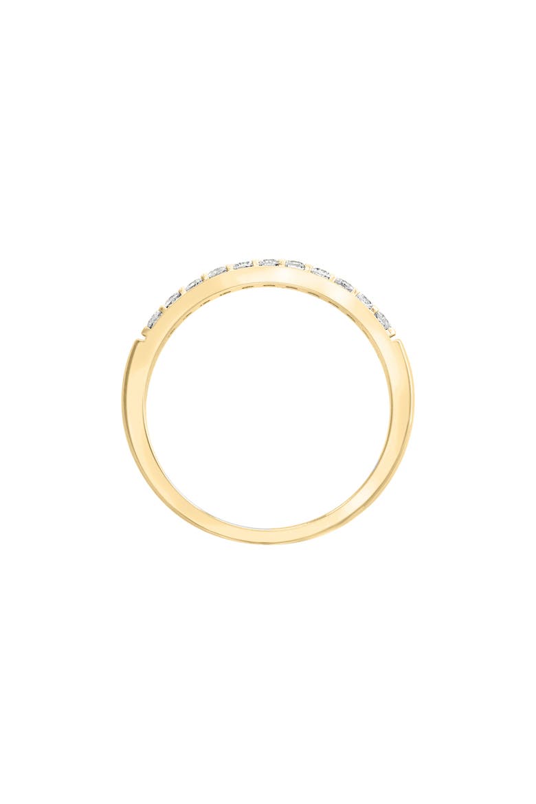 14K White Gold Diamond Ring - 0.25 ctw., Alternate, color, YELLOW GOLD