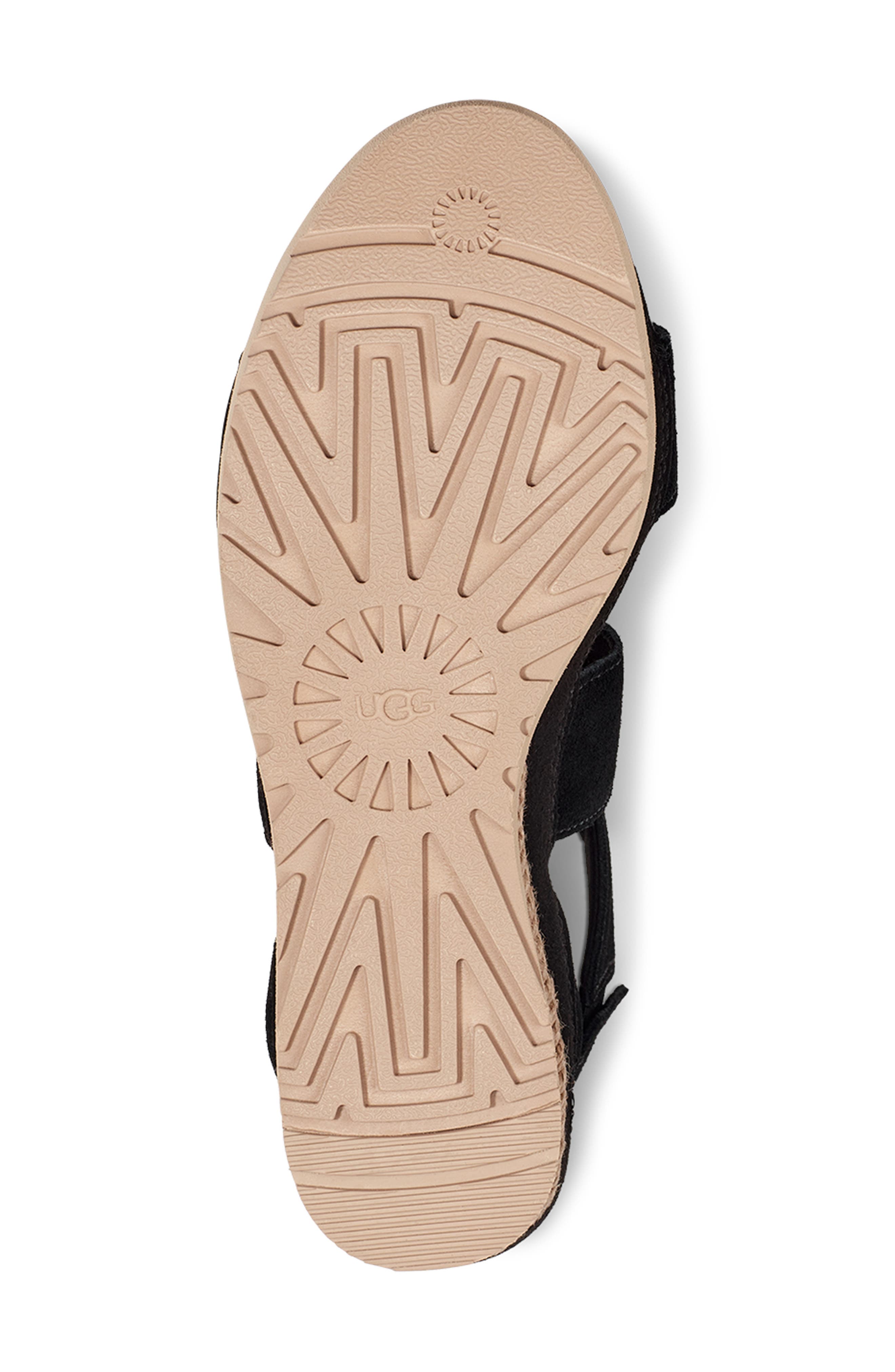 UGG<sup>®</sup> Ileana Espadrille Wedge Sandal, Alternate, color, 