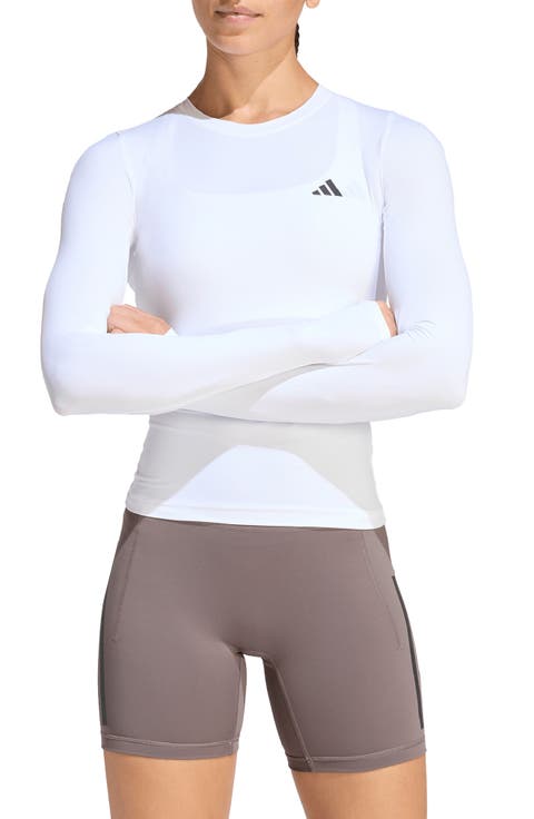 Power Essentials Workout Contour Long Sleeve Top