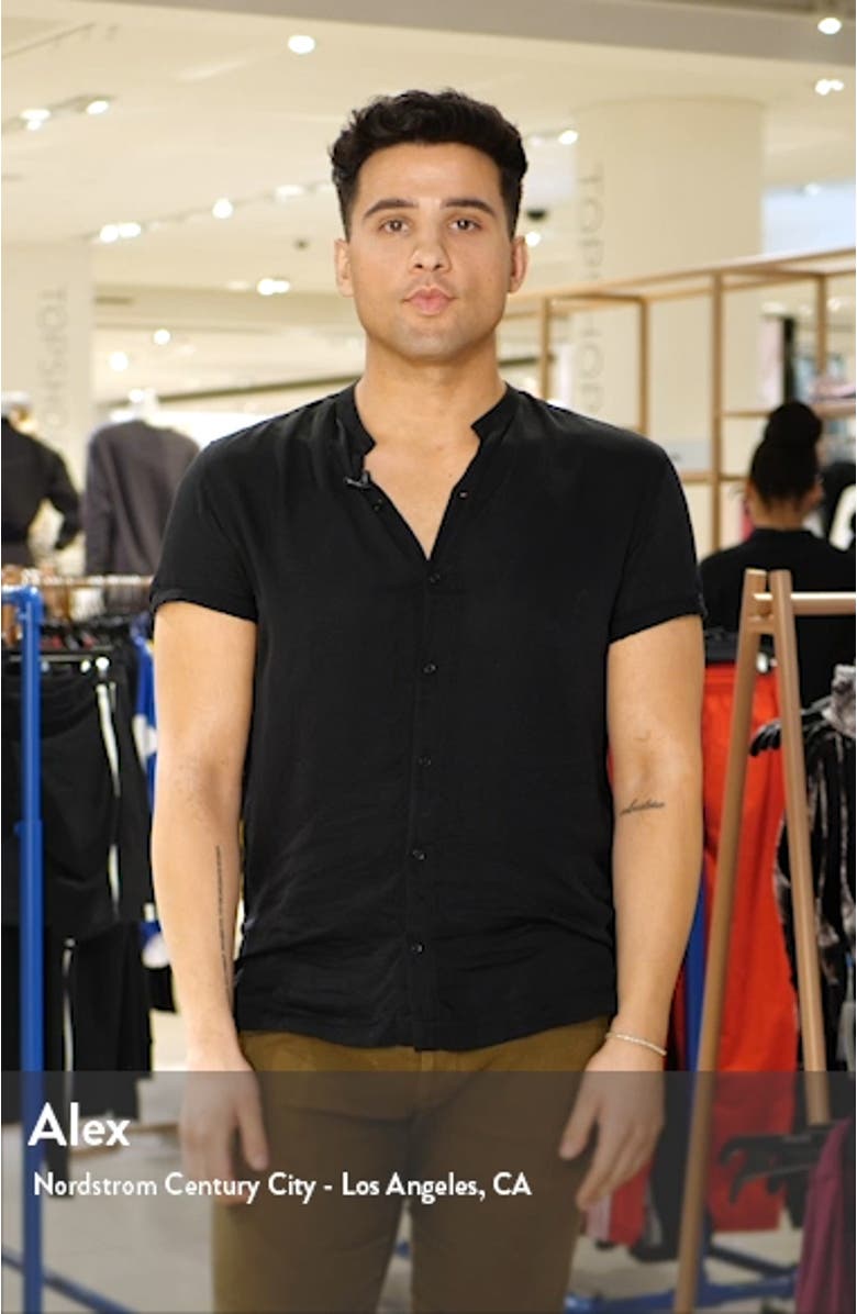 Long Sleeve Snake Jacquard Dress, sales video thumbnail