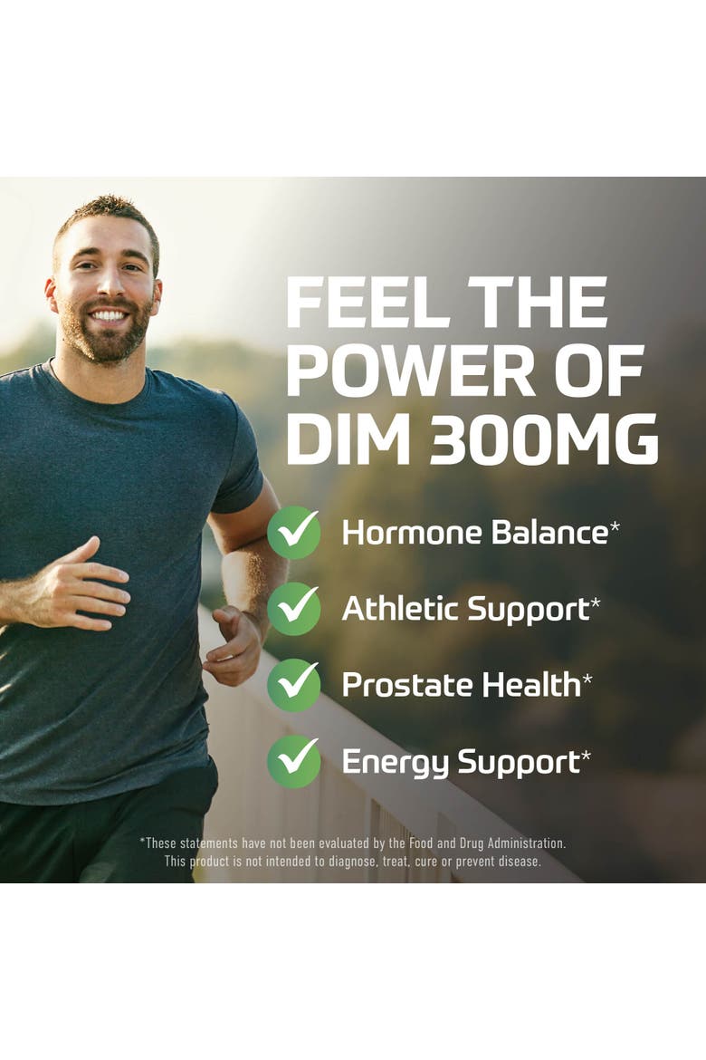 DIM 300mg Estrogen Balance Complex Capsules, Men, 60ct, Alternate, color, No Color