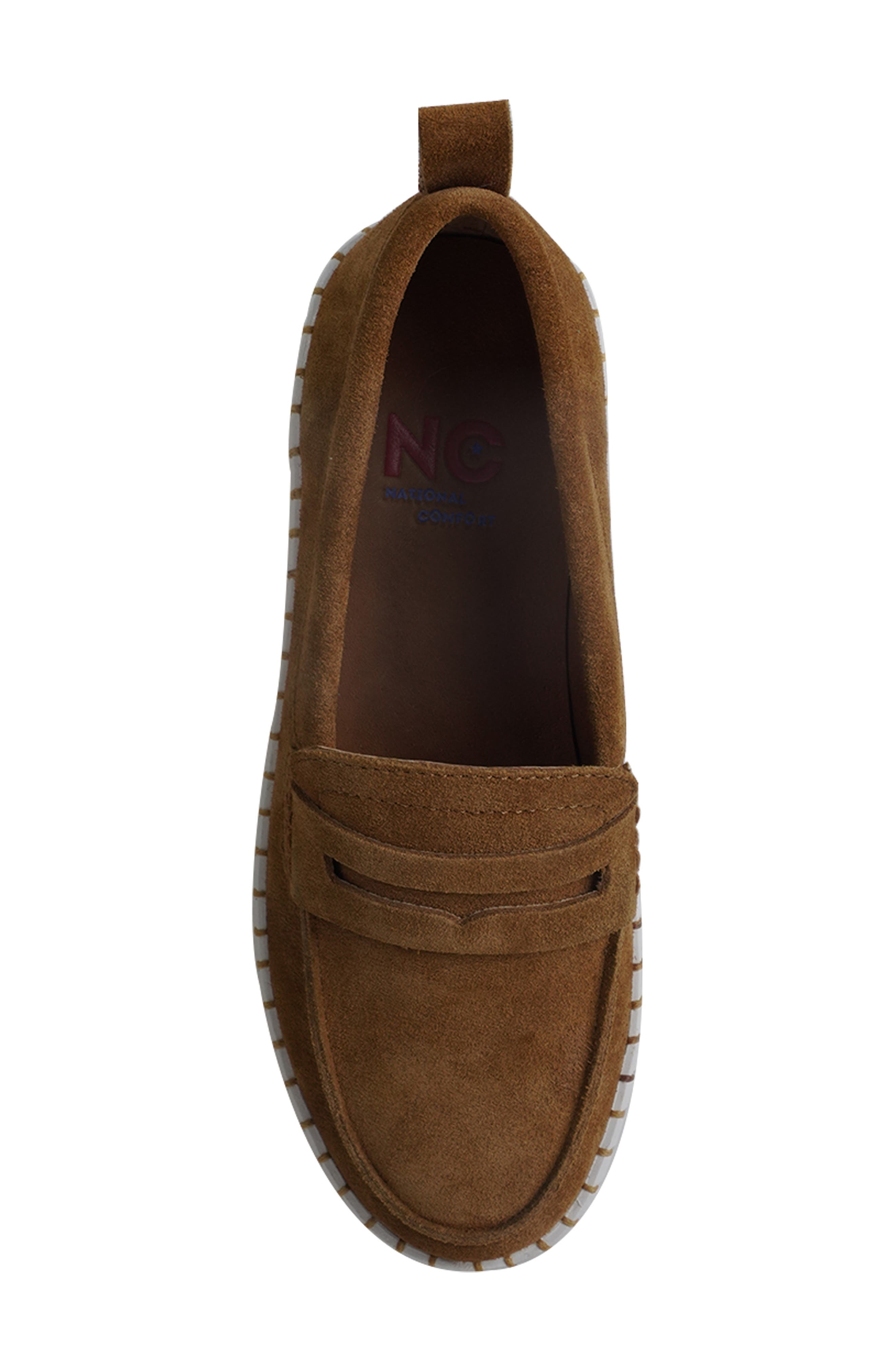 Makota Suede Loafer, Alternate, color, TAN SUEDE
