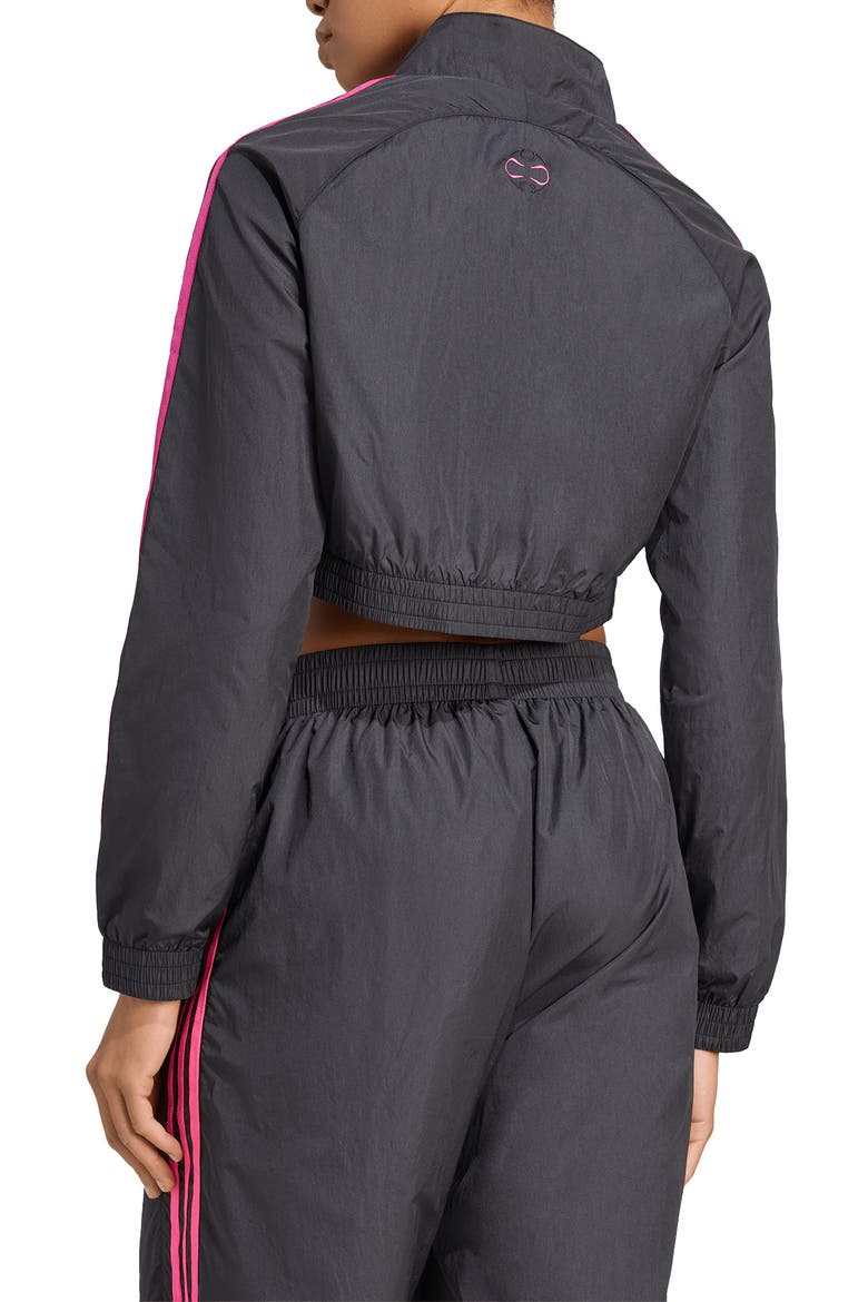 Team Geist Crop Jacket, Alternate, color, BLACK/ SEMI LUCID FUCHSIA