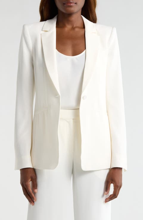 Karlie One Button Blazer