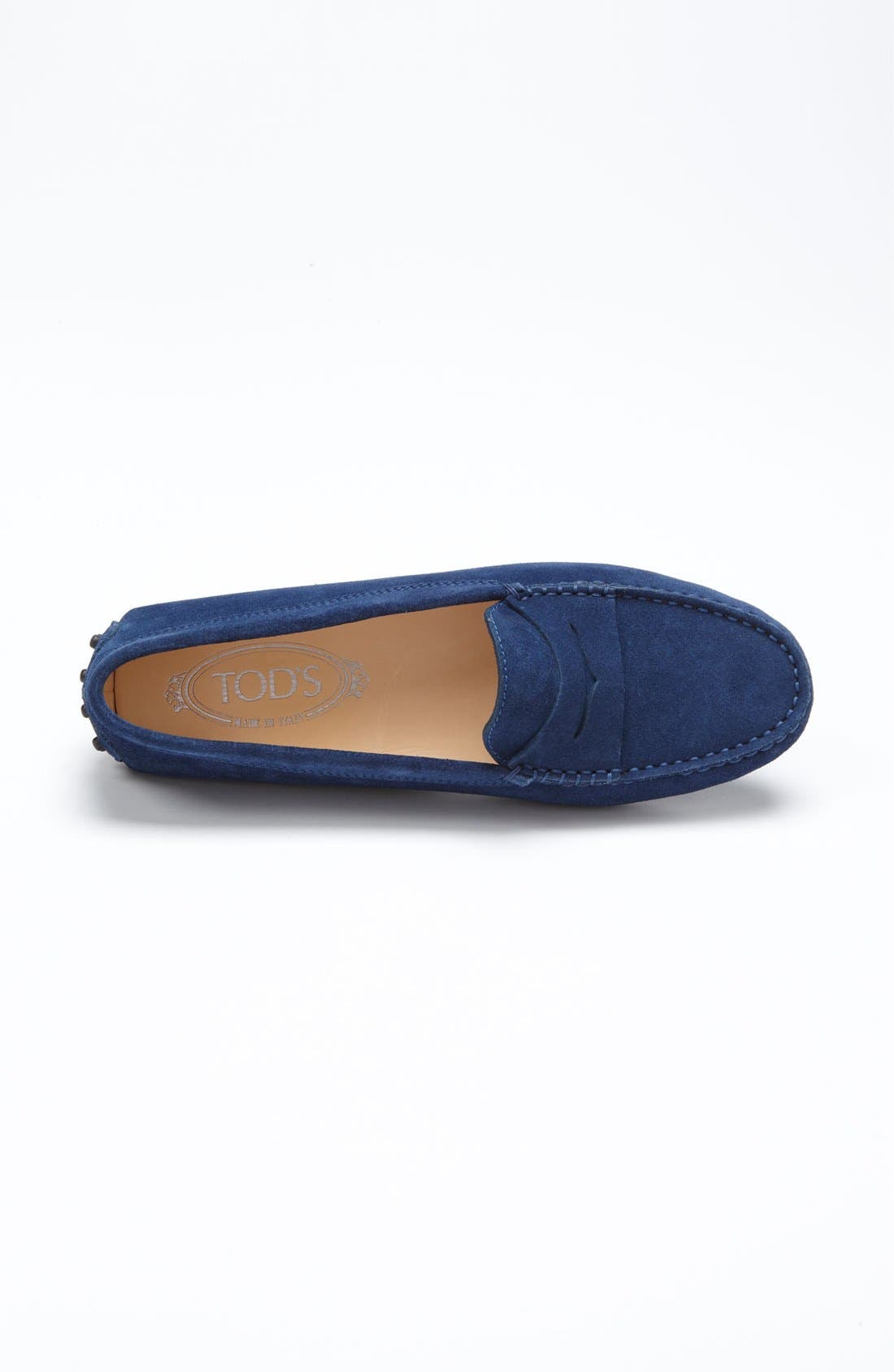 Tod's Gommini Driving Shoe, Alternate, color, Dark Blue