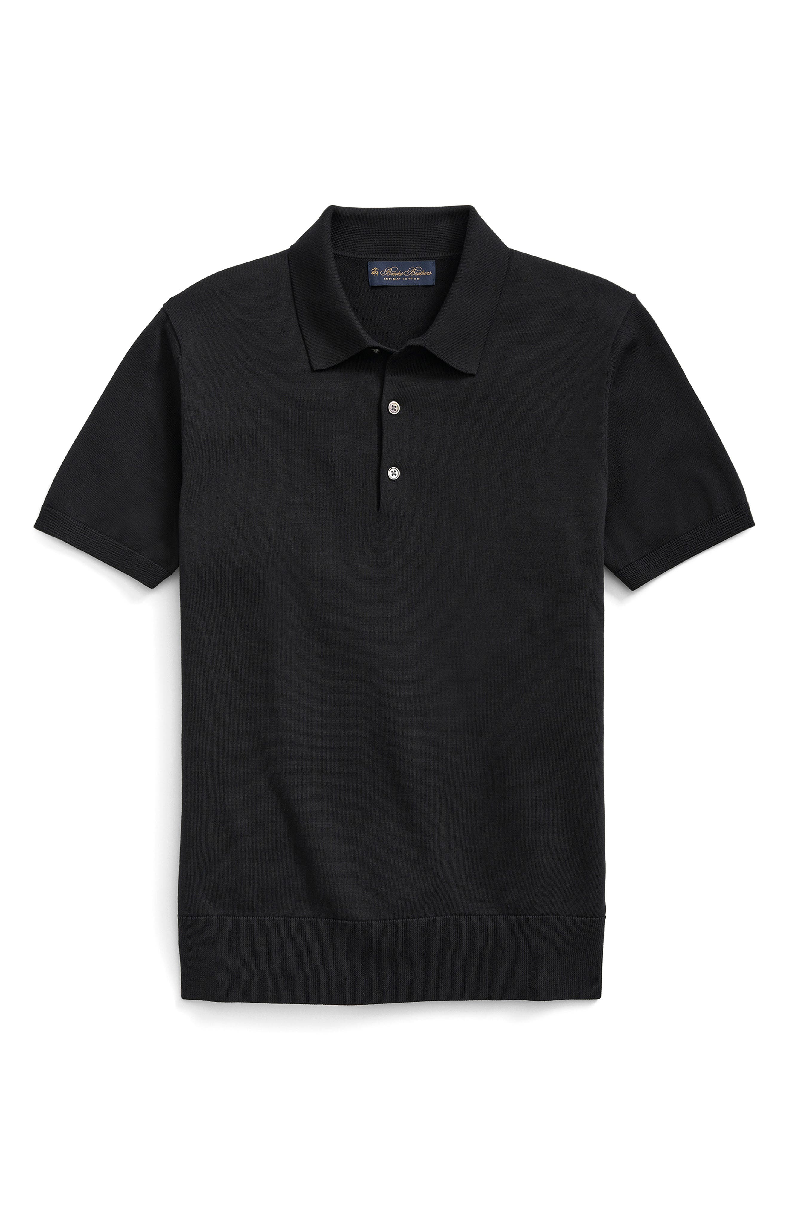 Supima Cotton Polo Sweater