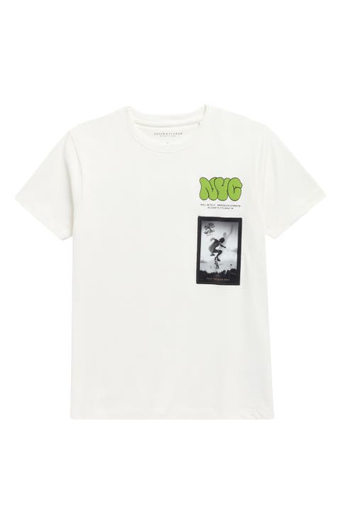 Kids' NYC Cotton Graphic T-Shirt