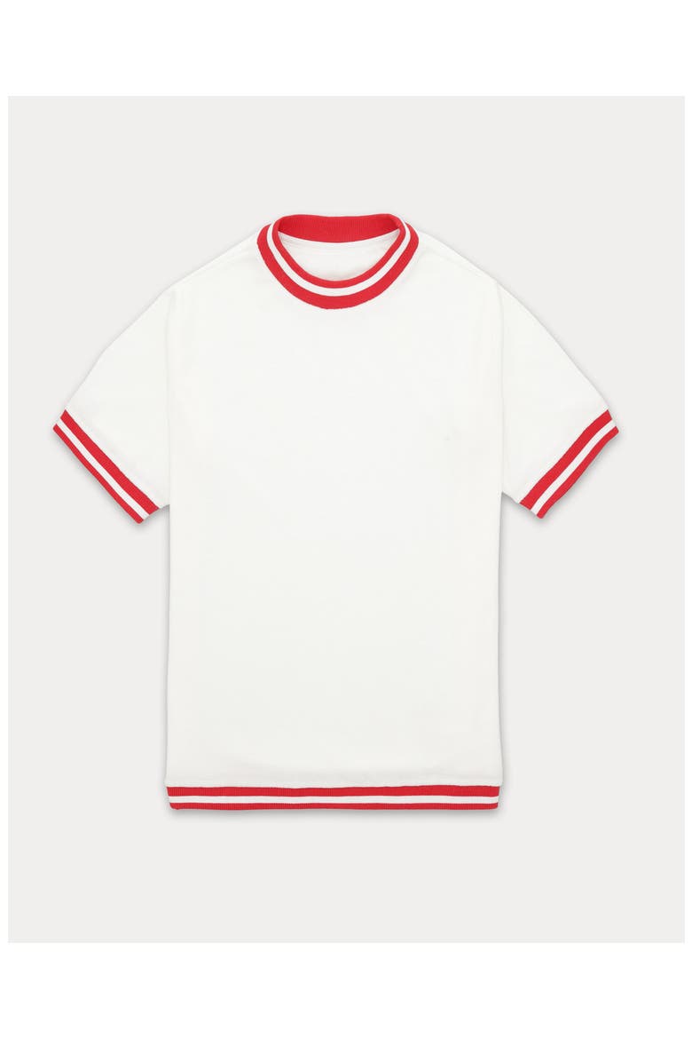 Led Jersey T-Shirt, Main, color, White